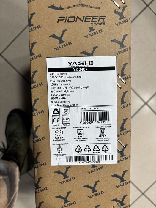 Vand monitor yasmi yz2407 full hd 24 inch 100 hz sigilat