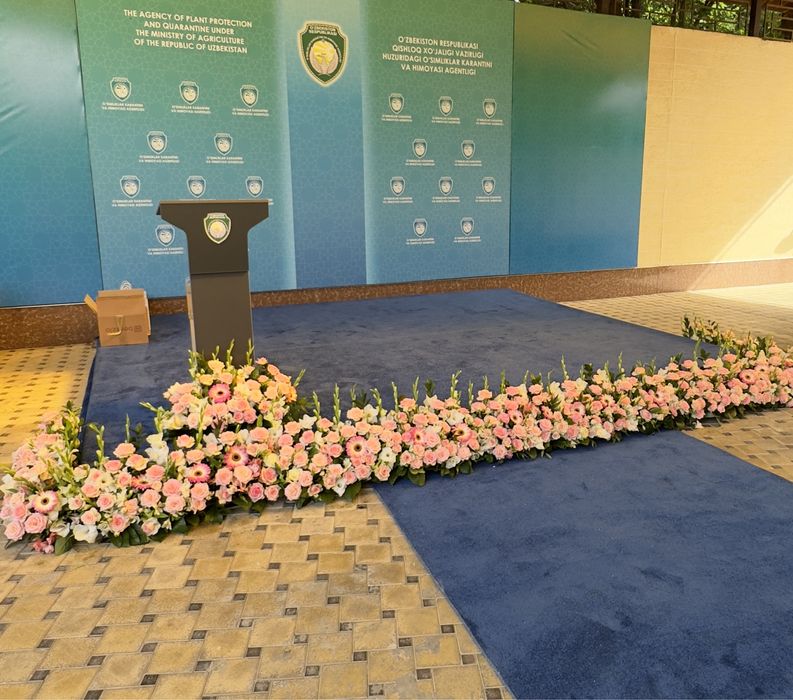 Свадебное оформление цветами ПОД КЛЮЧ