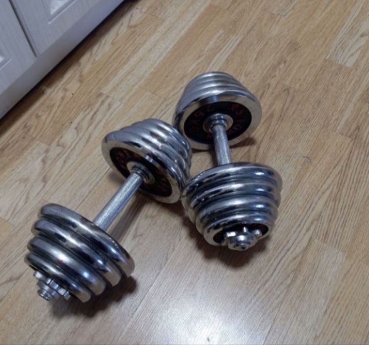 Гантели разборные