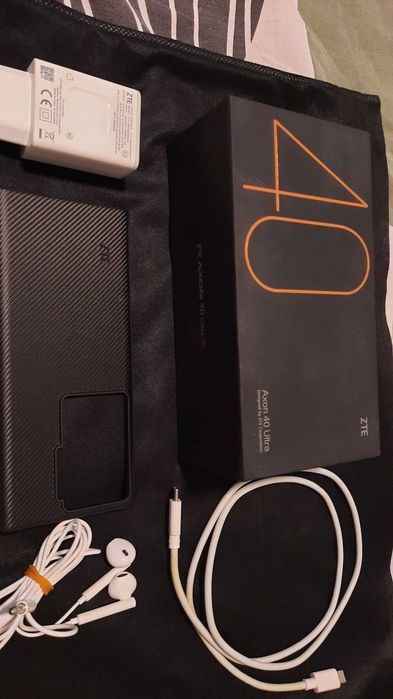 ZTE Axon 40 Ultra Black 5G 256 GB / 12GB RAM