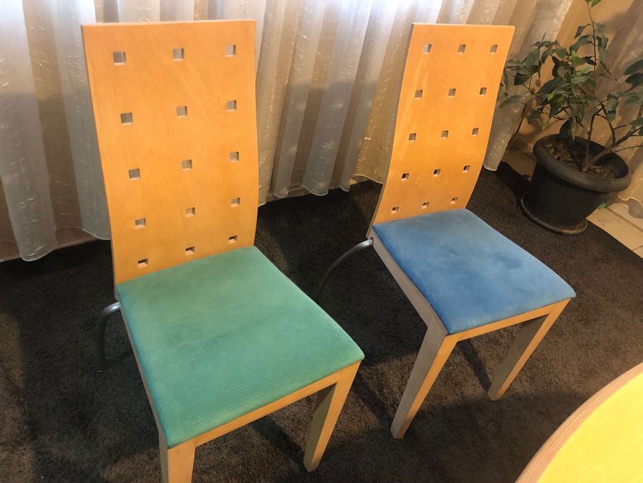 Швейцарски дизайнерски  трапезарен комплект-  Mobel Pfister