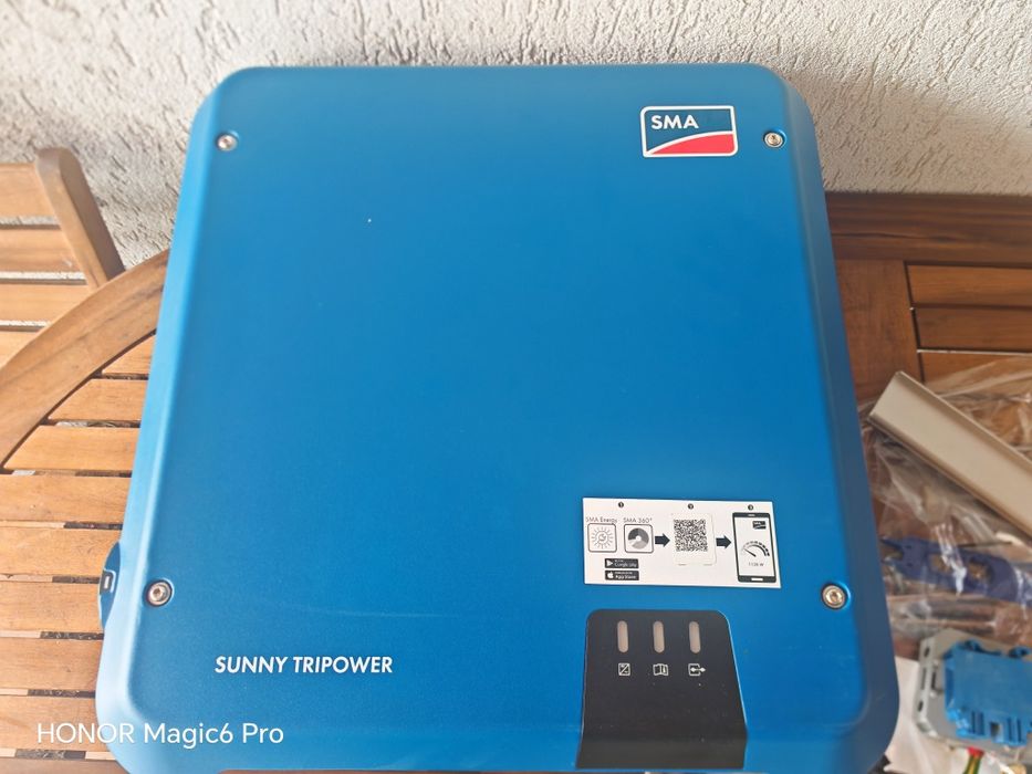 De vanzare invertor trifazic 6.5 kw, Se vinde cu tot ce se vede in poza