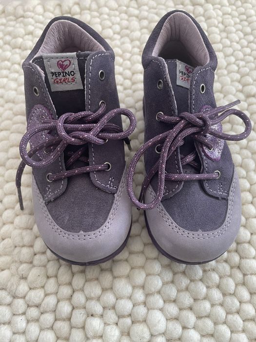 Pantofi / Ghete piele noi fete Pepino marimea 21