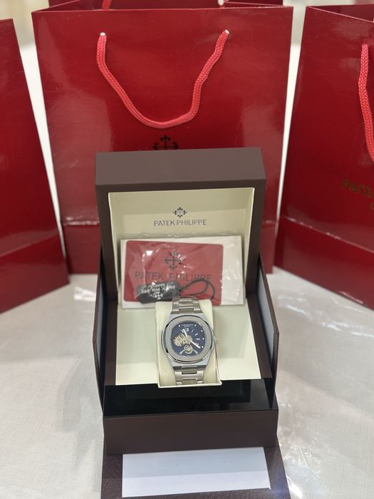 Мужские часы  Patek Philippe Nautilus Automatic премиум, для подарок