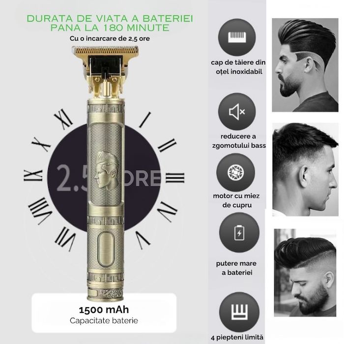 Aparat Profesional De Ras, Tuns si Conturat