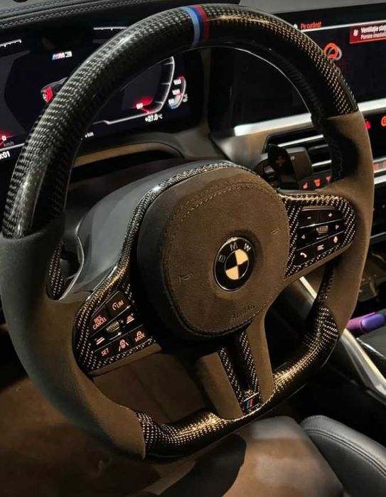 Volan BMW M Carbon-Distronic-Trafic Jam-Alcantara-G Series