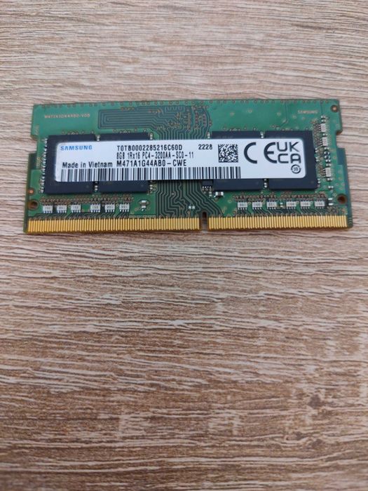 Memorie laptop sodimm Samsung 8GB DDR4,3200MHz cl22, bulk,1Rx16