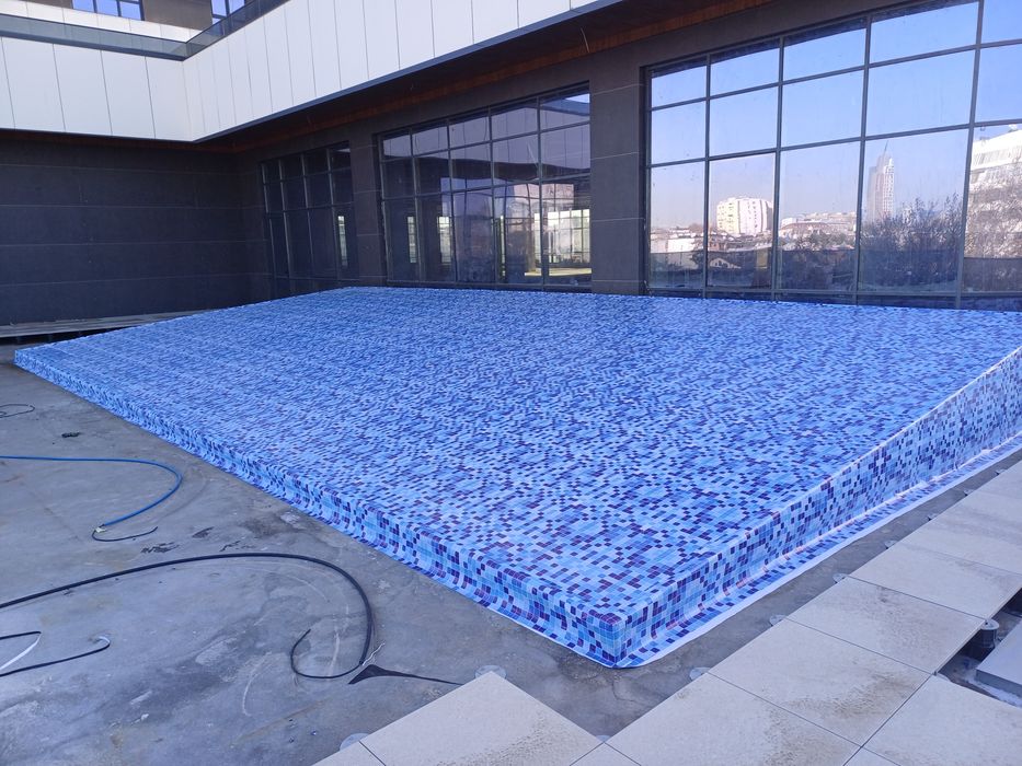 Банер баннер бассен бассейн тент baner banner tent bassen установка ки