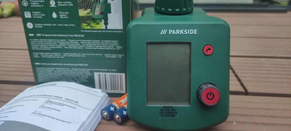 Programator irigare, Parkside