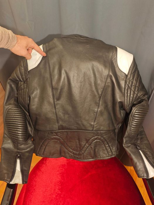 Geaca moto piele