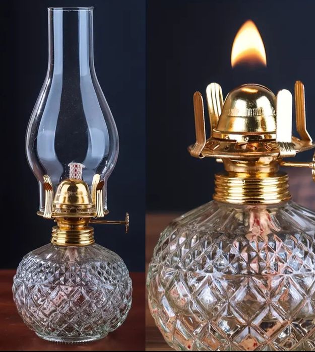 Lampa pe ulei model vintage