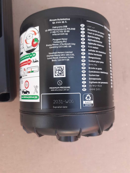 Kit reparatie pana compresor auto umflat roti,spuma pt.gama BMW