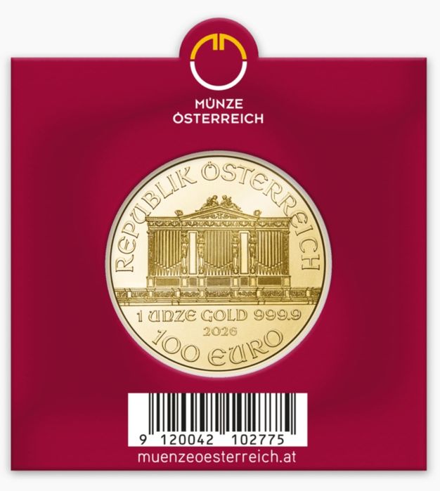 Moneda aur 24k Filarmonica