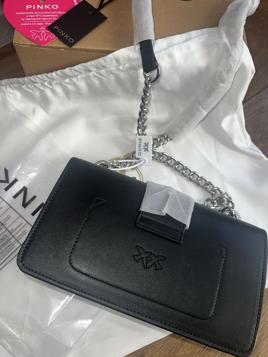 Черна чанта Pinko