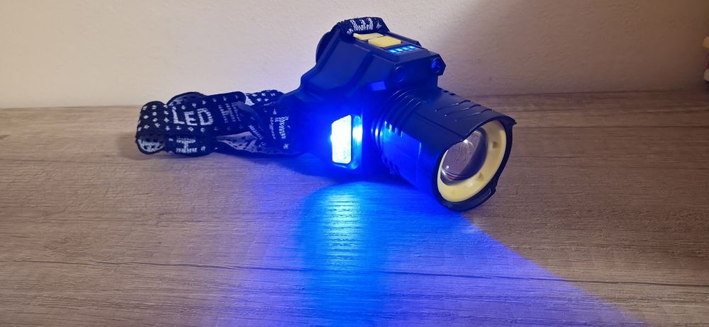 LED МОЩЕН ЧЕЛНИК акумулаторен