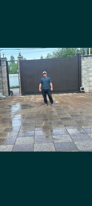 Укладка брусчатки