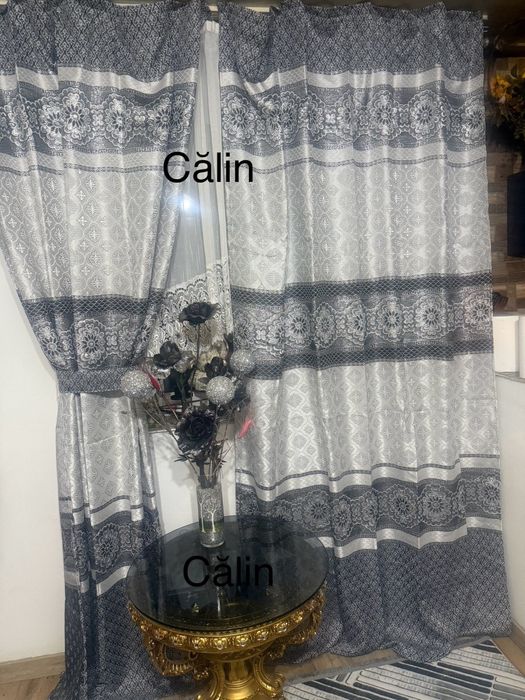 Vând draperii noi gata cusute cu rejansa