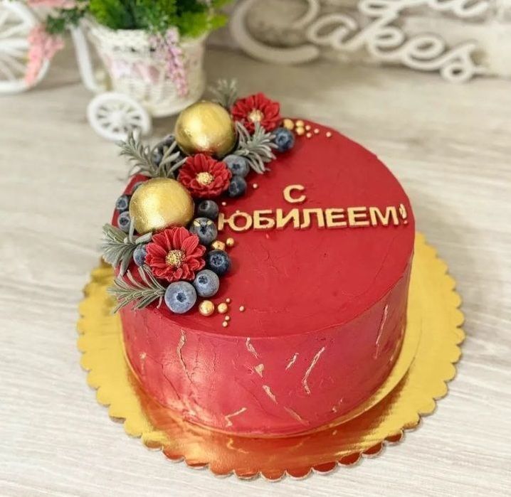 Торты на заказ без мастики!