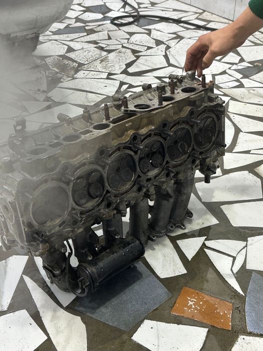 ГБЦ головко блока цилиндров 2jzge vvti