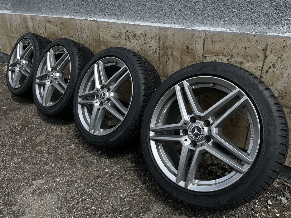 Jante Roti 18 Mercedes A Class B Class C Class CLA W177 W247 W205 W206 Anvelope 225 45 R18 allseason