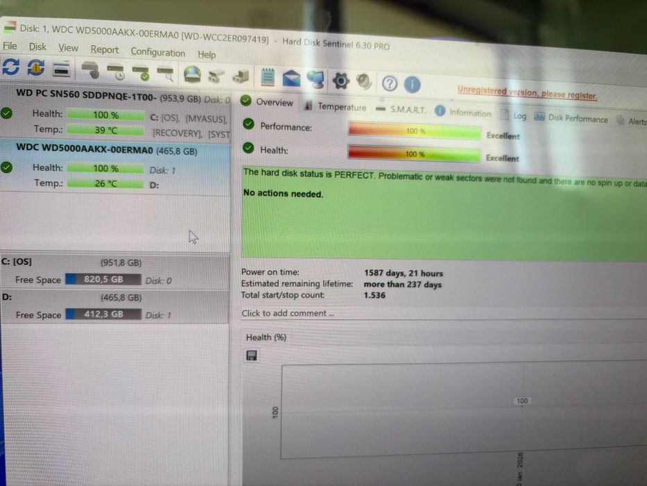 ICY BOX Rack USB 3.0 3.5" SATA3; Inclus HDD 500GB WDC 100%