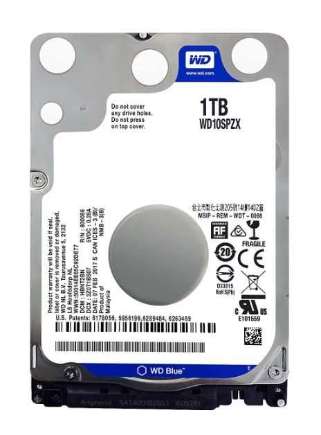 Hard Disk Laptop WD Blue WD10SPZX, 1TB, 5400rpm, SATA 3