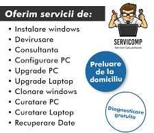 instalez  windows xp  7  10 11  reparatii calculatoare  si  pc