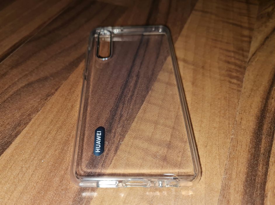 Husa silicon antisoc originala Huawei Clear Case P30