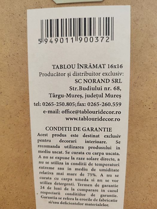 Tablou pentru camera copilului