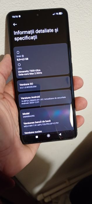 Redmi Note 14 Pro 5G, schimb cu Iphone