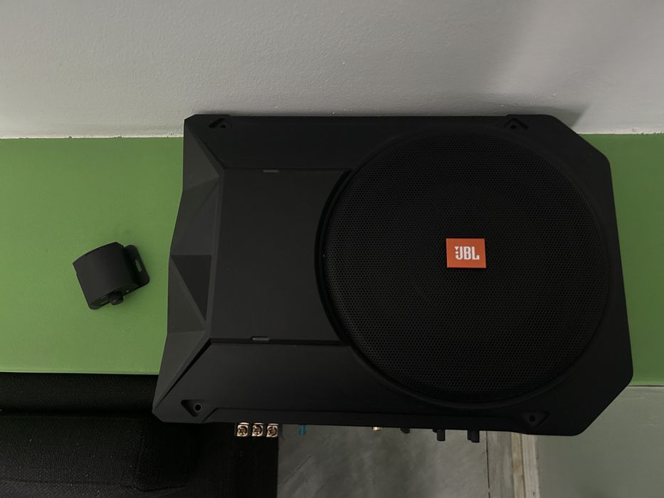 Subwoofer auto amplificat, instalare sub scaun, JBL BASS PRO SL 2, 125W RMS