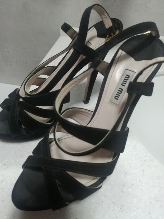 Босоножки miu-miu