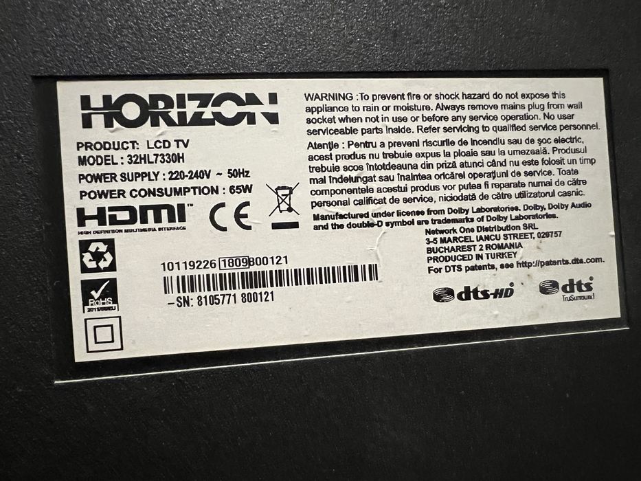 Piese, placă, barete led tv