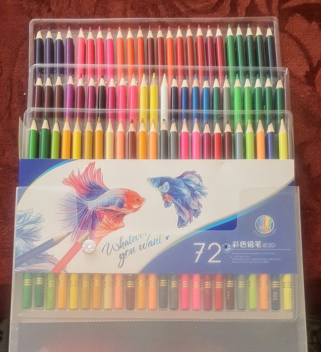 72бр. Цветни моливи