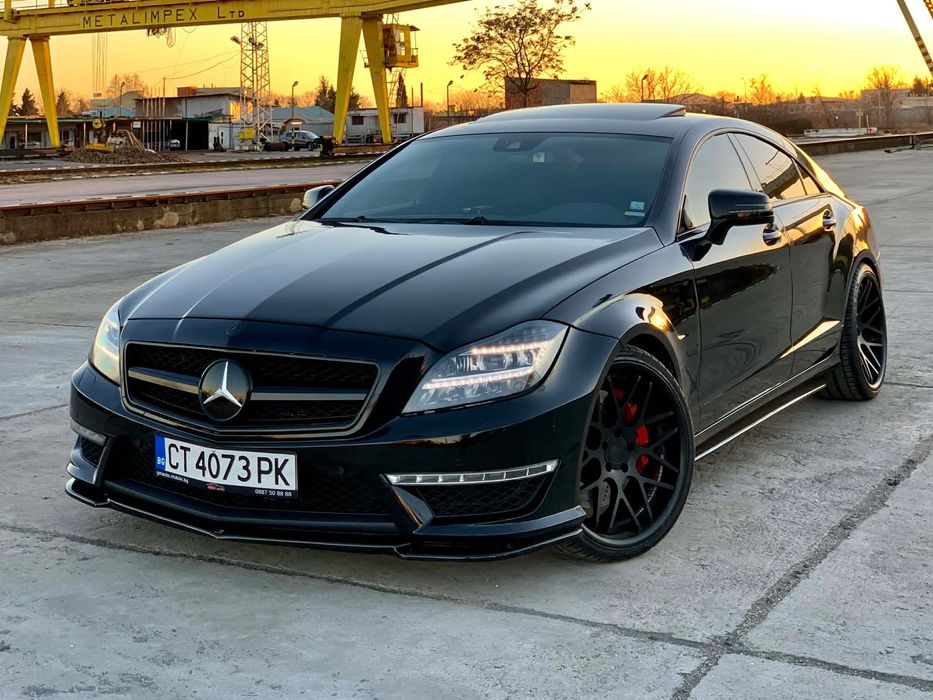 Преден лип спойлер за мерцедес цлс mercedes cls w218 lip