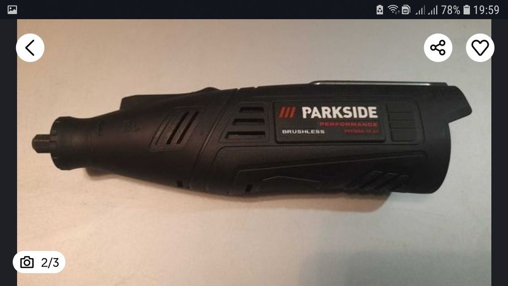 Freza/polizor fin parkside performance