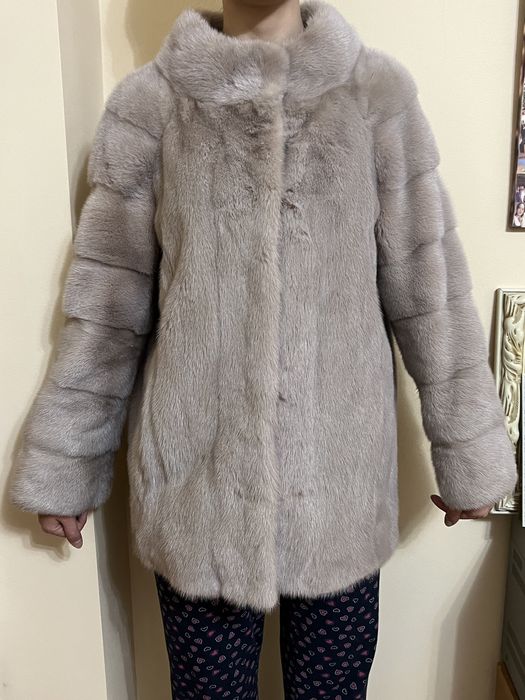 Норковый полушубок