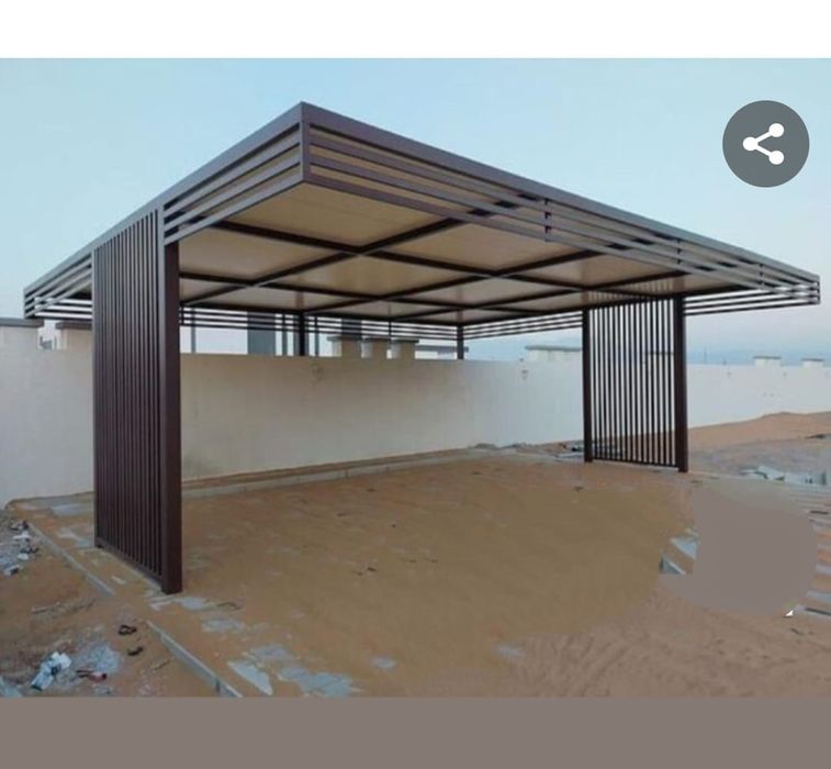 Навесы .по автомобиль.