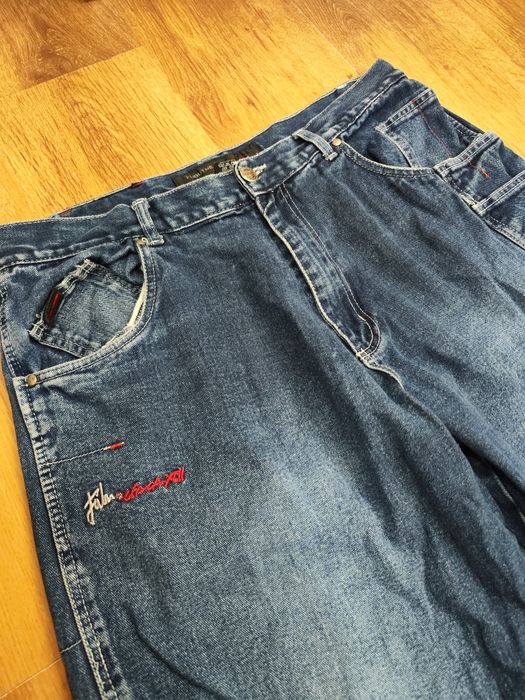 Blugi vintage FUBU Rap Hip hop marimea 38x34