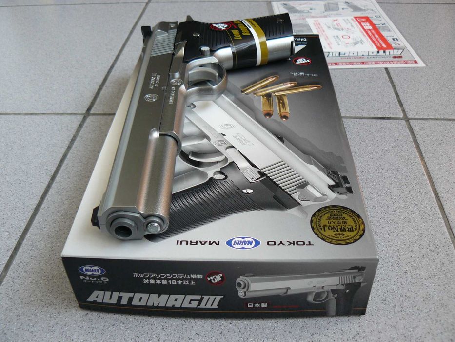 Pistol Airsoft AUTOMAG III Produs De Tokyo Marui,Spring/Arc,Nou Cutie