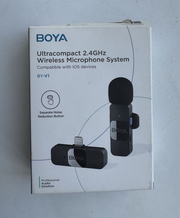 Микрофон Boya BY-V1 черный