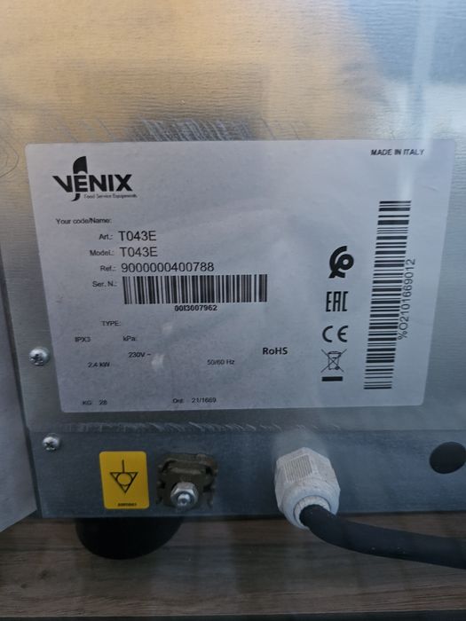 Cuptor profesional cu convectie Venix T043E
