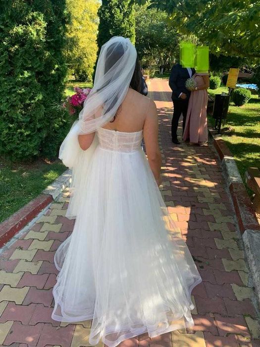 Rochie mireasa UMA - Innocenti Sposa, marimea 38/M - OCAZIE - a costat 1000 euro
