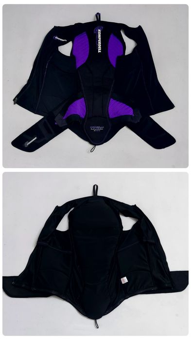 Vestă de protecție Komperdell Cross 4 nouă, pentru moto, ATV, schi snowboarding sau ciclism montan, mărimea S unisex