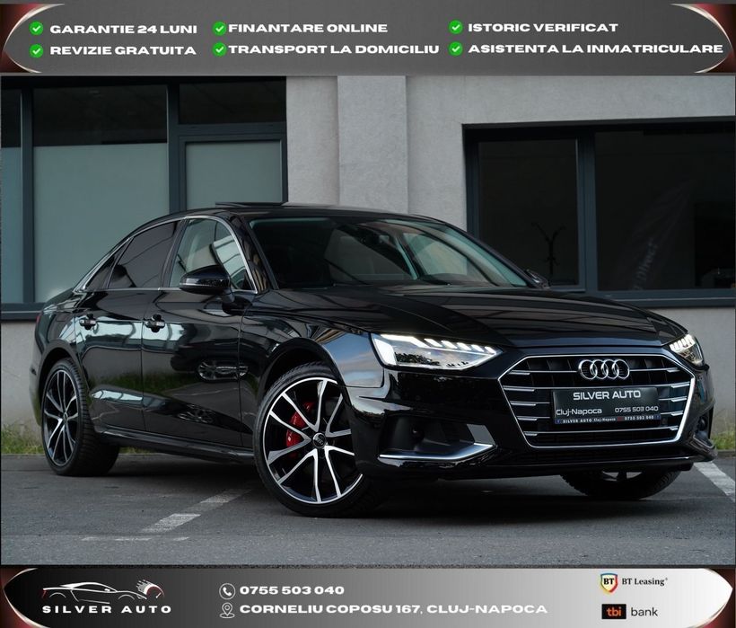 Audi A4 Limuzina Hybrid Quattro Trapa Automat Led Garanție Rate