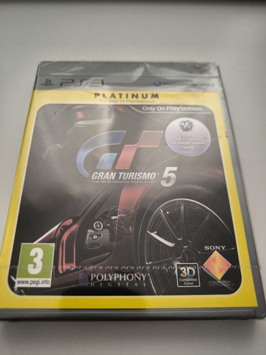 Gran Turismo 5 Plantinum Edition New 65лв. Игра за Ps3, Playstation 3