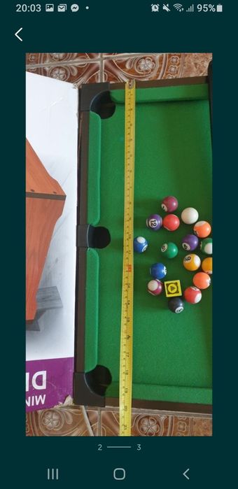 Biliard pentru camera copilului