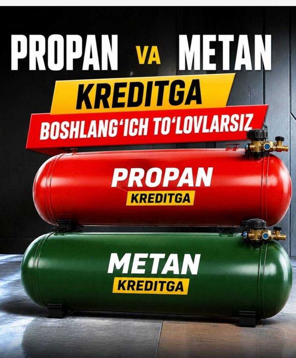 Metan Propan Ustanovka Nasiya Savdoga  Рассрочка