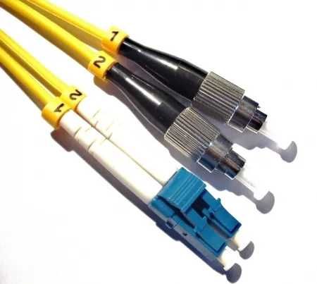 Патчкорд оптический LC/UPC-FC/UPC SM 30 метров