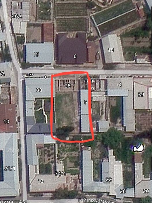 Участка сотилади 8 соток 20*40